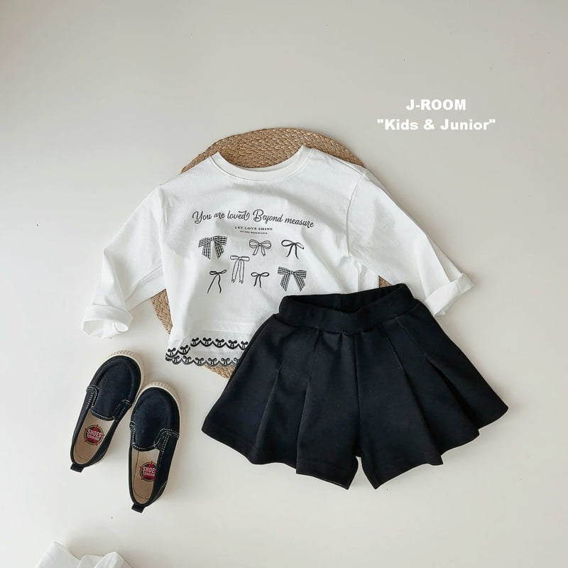J-Room - Korean Children Fashion - #prettylittlegirls - Double Pleated Skirt Pants - 5