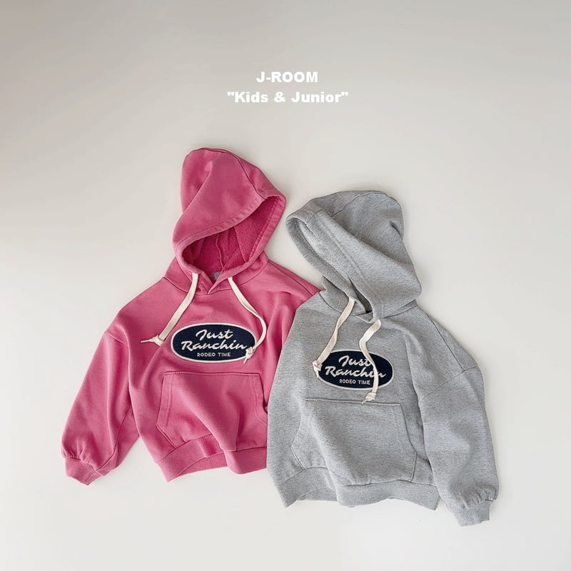 J-Room - Korean Children Fashion - #prettylittlegirls - Just Patch Hoodie - 2