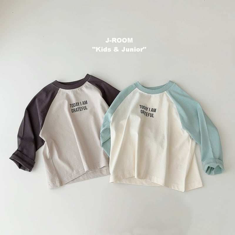 J-Room - Korean Children Fashion - #stylishchildhood - Today Raglan Tee