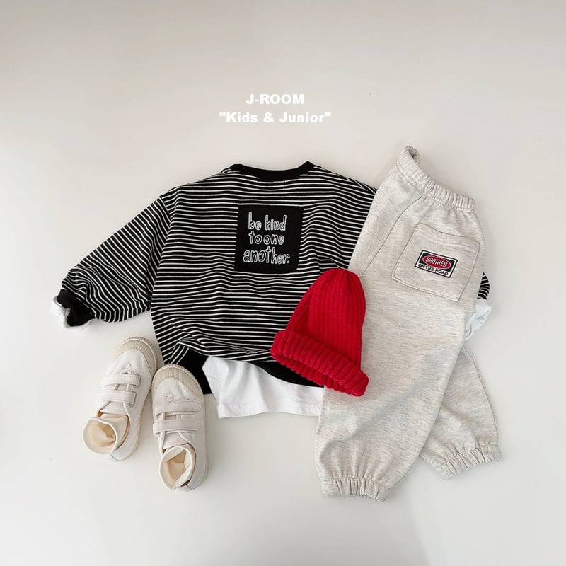 J-Room - Korean Children Fashion - #toddlerclothing - Kain Back Patch Sweatshirt - 9