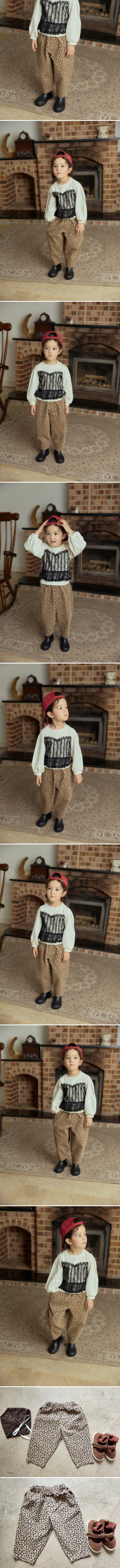 Jazz - Korean Children Fashion - #minifashionista - Leopard Washed Pants - 2