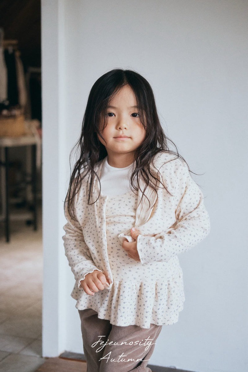 Jejeunosity - Korean Children Fashion - #childofig - Eyelet Cardigan Kids - 10