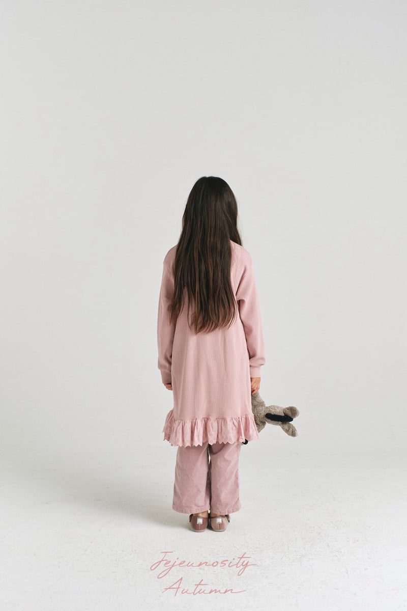 Jejeunosity - Korean Children Fashion - #childrensboutique - Waffle Ray One-piece - 7