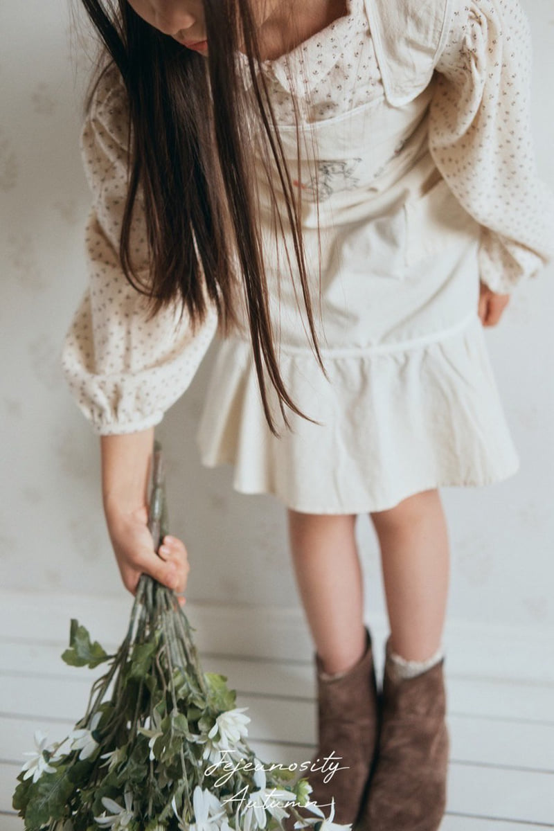 Jejeunosity - Korean Children Fashion - #designkidswear - Apron One-Piece - 11