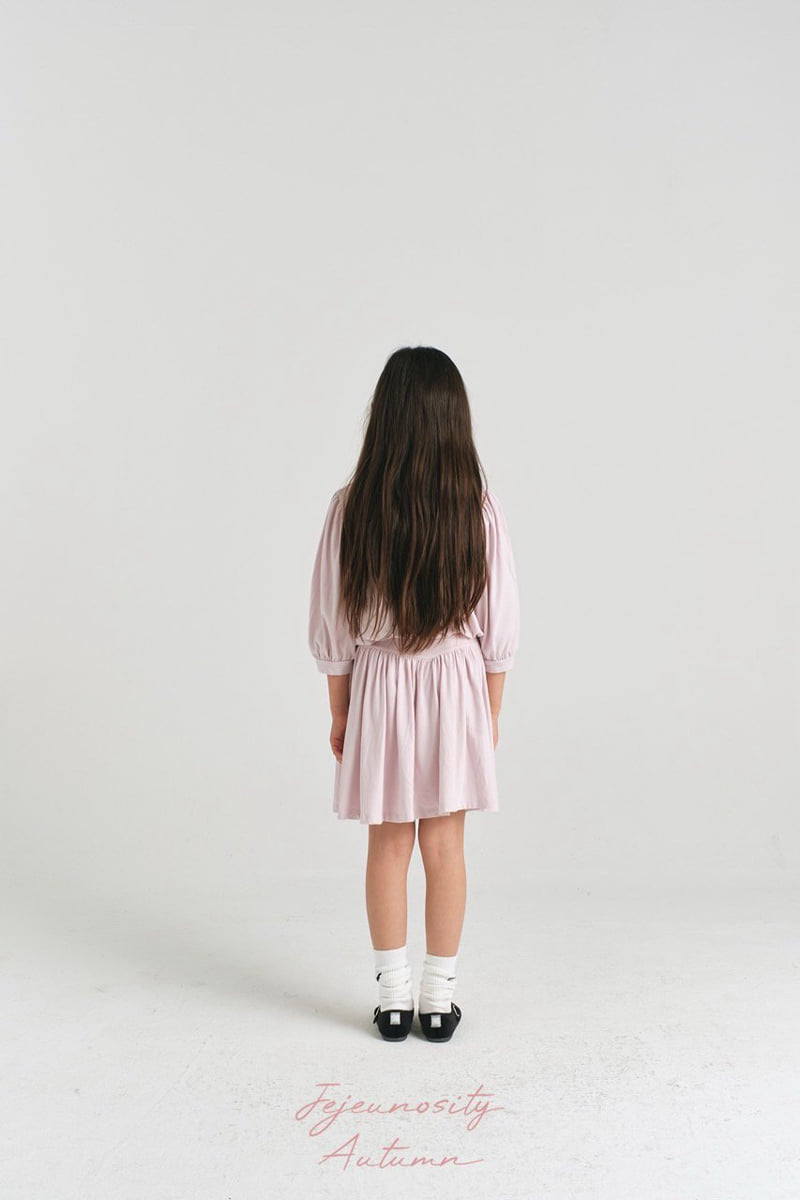 Jejeunosity - Korean Children Fashion - #designkidswear - Lucy Puff One-piece Junior - 10