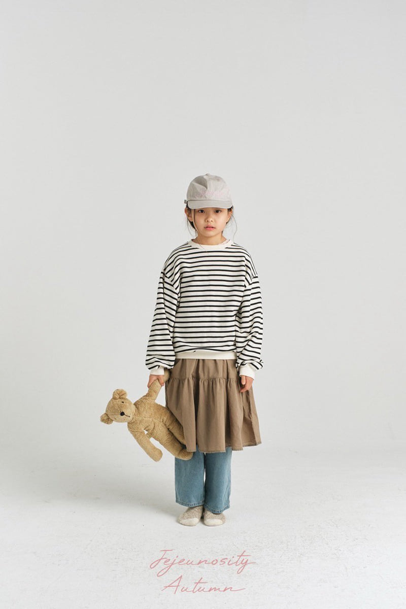 Jejeunosity - Korean Children Fashion - #discoveringself - String Sweatshirt - 6