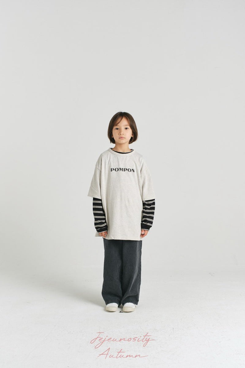 Jejeunosity - Korean Children Fashion - #kidsshorts - PP Tee - 5