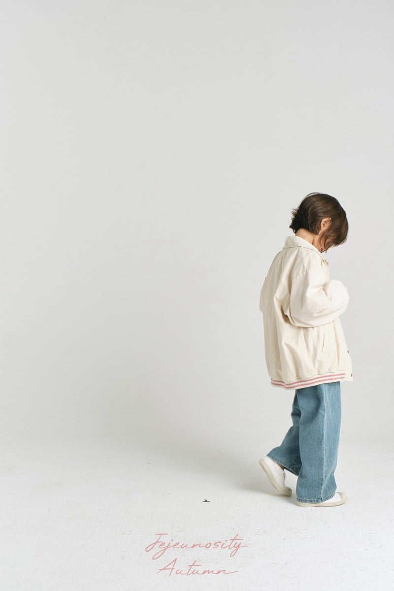 Jejeunosity - Korean Children Fashion - #kidzfashiontrend - Clean Denim Pants - 6