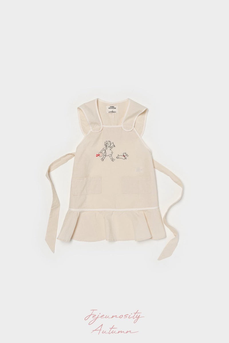Jejeunosity - Korean Children Fashion - #littlefashionista - Apron One-Piece - 2