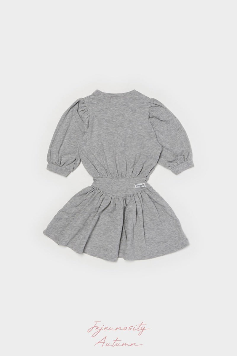 Jejeunosity - Korean Children Fashion - #littlefashionista - Lucy Puff One-piece Junior - 3