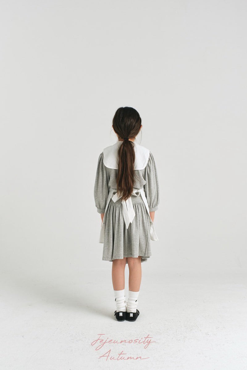 Jejeunosity - Korean Children Fashion - #todddlerfashion - Apron One-Piece - 6