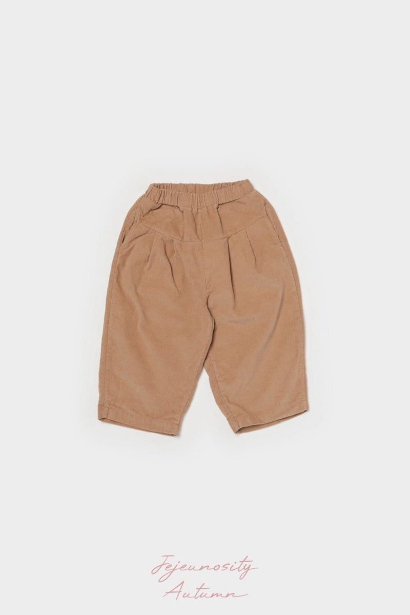 Jejeunosity - Korean Children Fashion - #todddlerfashion - Camel Pants Junior - 2