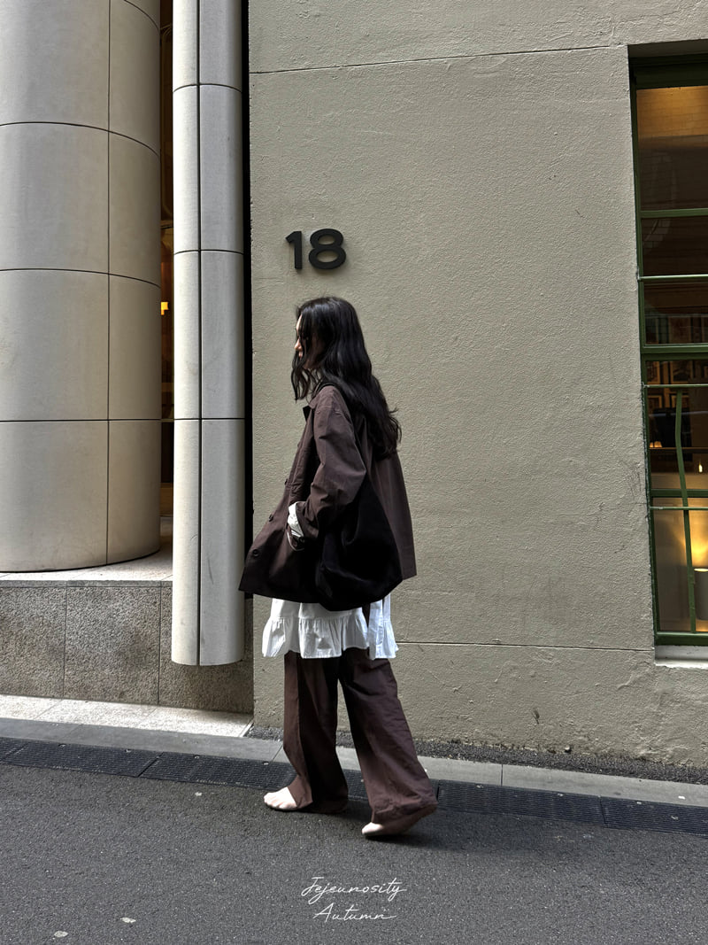 Jejeunosity - Korean Women Fashion - #momslook - Woody Jacket - 5