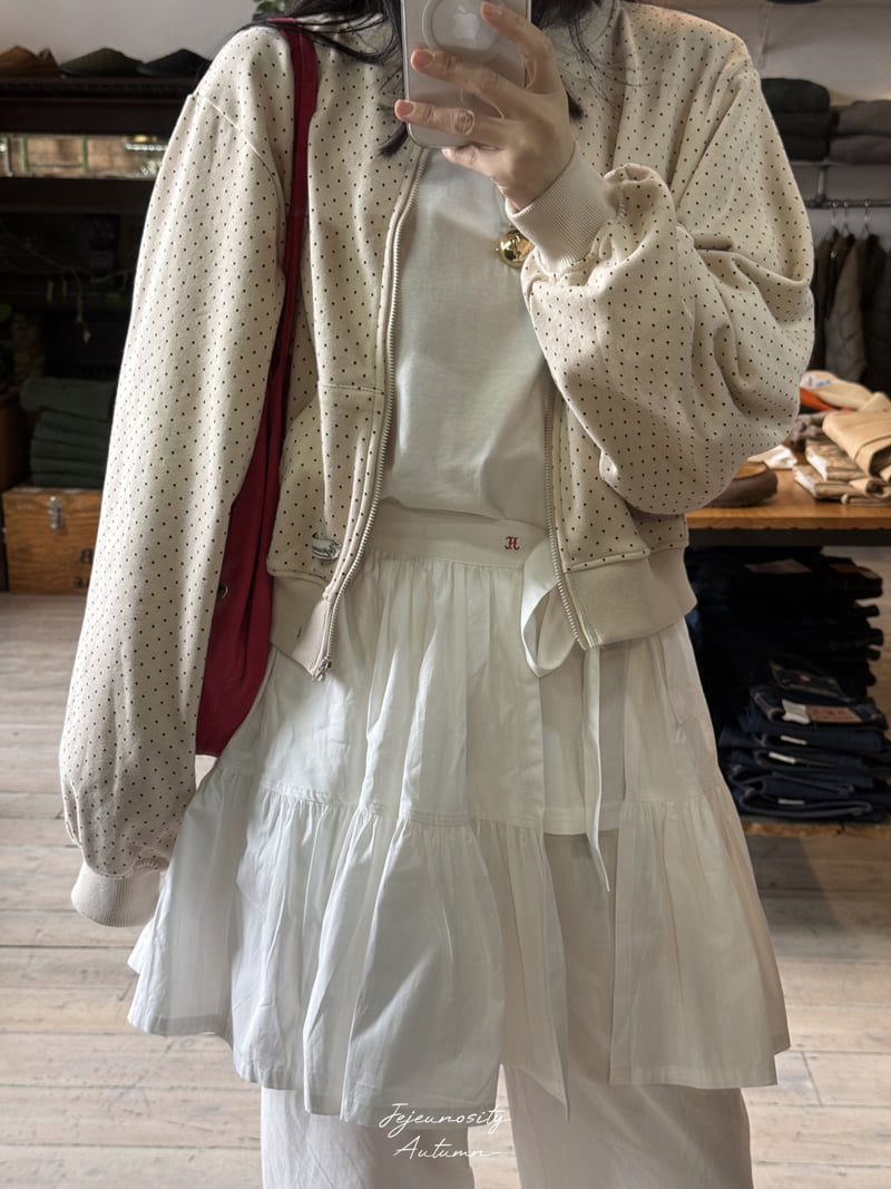 Jejeunosity - Korean Women Fashion - #momslook - Apron Skirt - 2