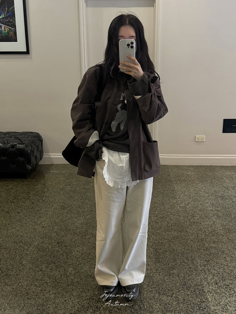 Jejeunosity - Korean Women Fashion - #momslook - DNA Apron - 9