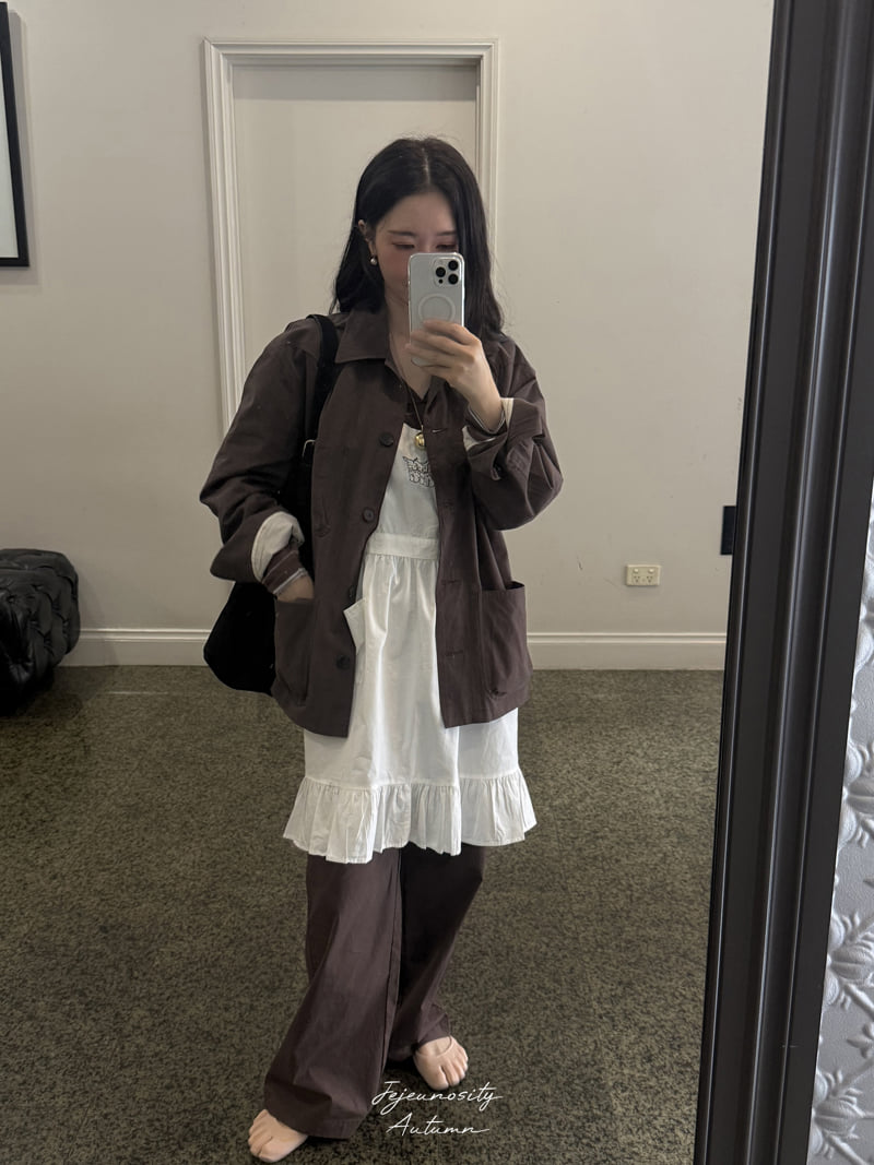 Jejeunosity - Korean Women Fashion - #womensfashion - Woody Jacket - 2