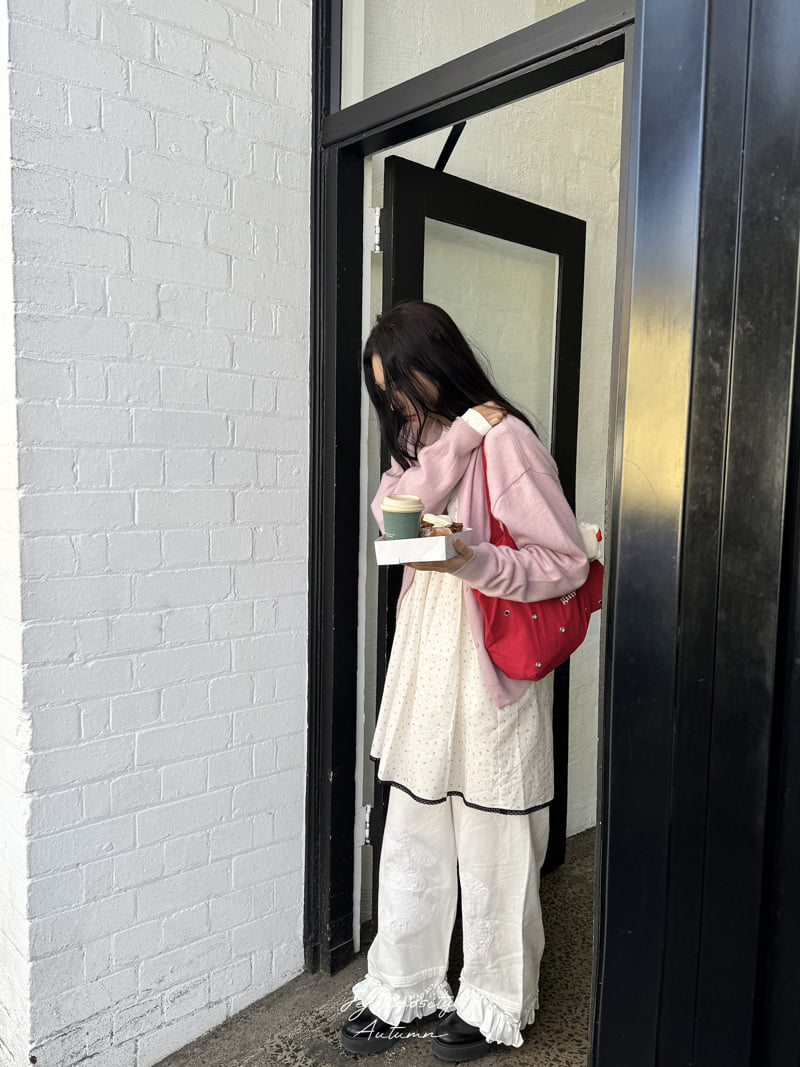 Jejeunosity - Korean Women Fashion - #womensfashion - Pintuck Frill Pants - 7