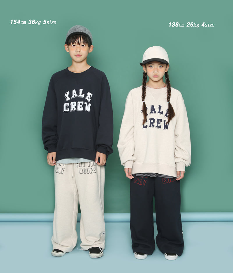 Jenny Basic - Korean Children Fashion - #Kfashion4kids - Yale Sweatshirt - 5