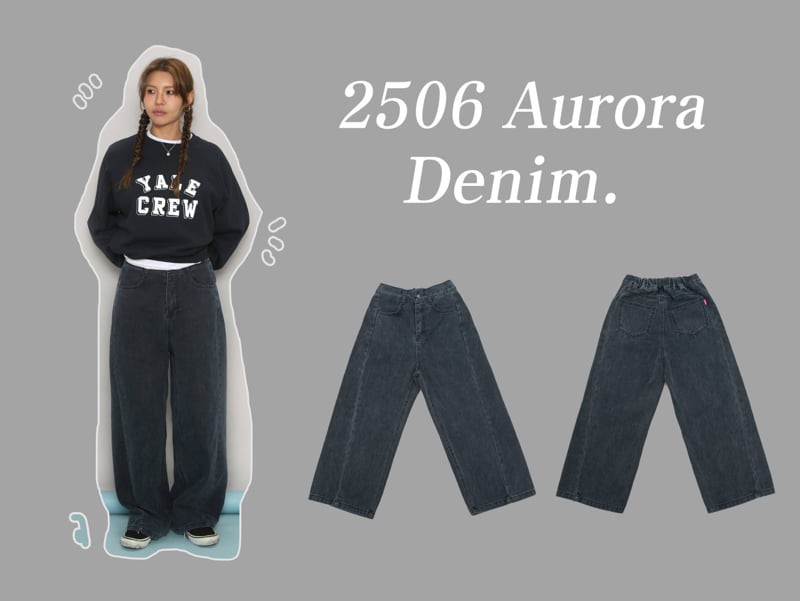 Jenny Basic - Korean Children Fashion - #childofig - 2506 Aurora Denim Pants