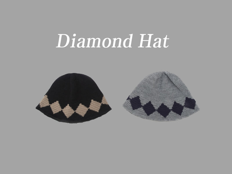 Jenny Basic - Korean Children Fashion - #designkidswear - Diamond Bucket Hat
