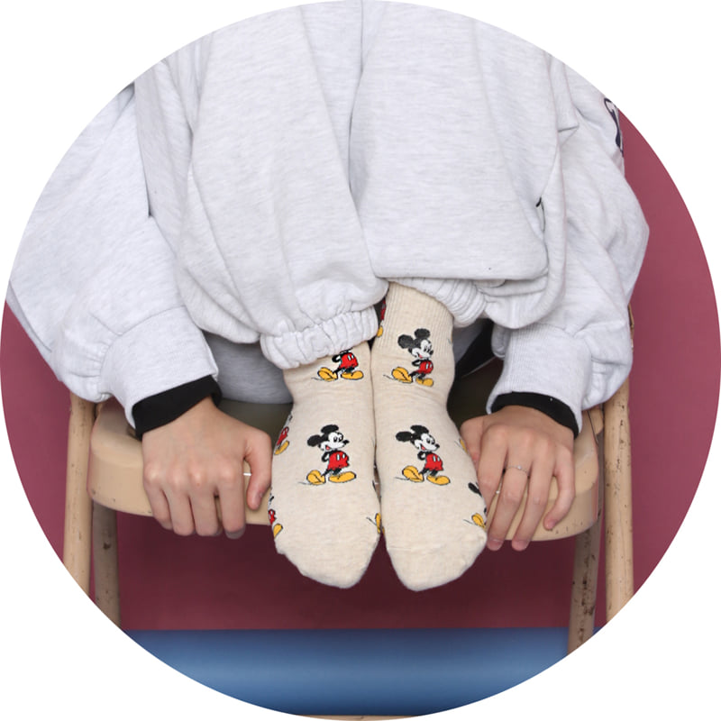 Jenny Basic - Korean Children Fashion - #fashionkids - Pattern Mickey Socks - 7