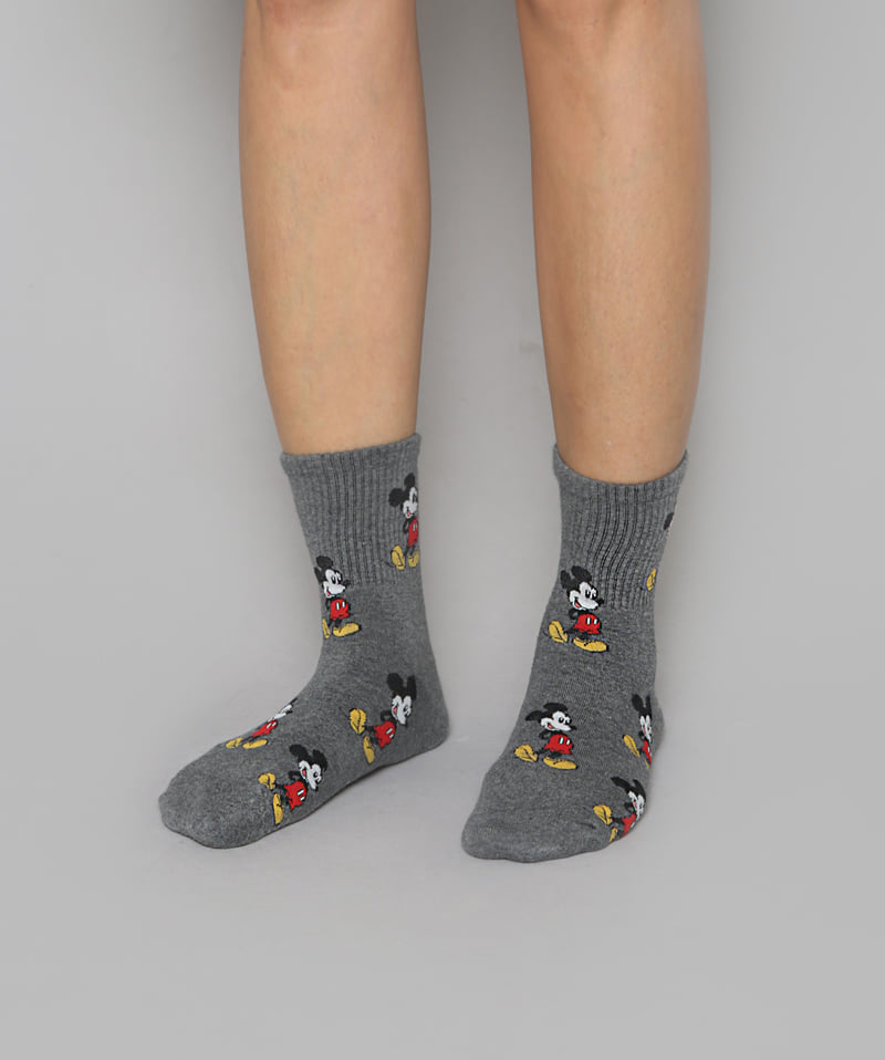 Jenny Basic - Korean Children Fashion - #kidsstore - Pattern Mickey Socks - 9