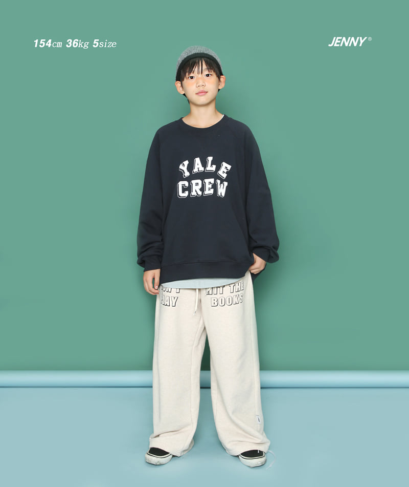 Jenny Basic - Korean Children Fashion - #kidsstore - Yale Sweatshirt - 4
