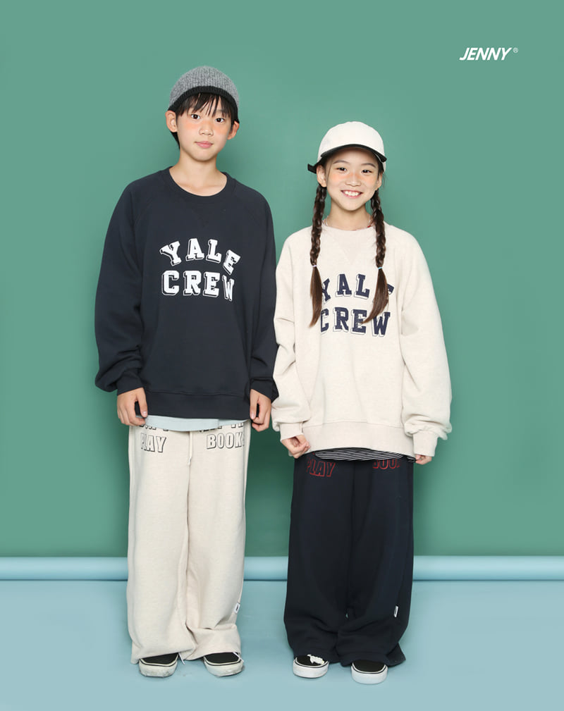 Jenny Basic - Korean Children Fashion - #littlefashionista - Yale Sweatshirt - 6