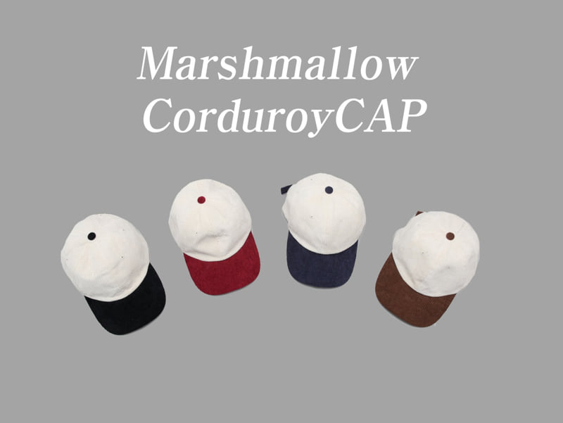 Jenny Basic - Korean Children Fashion - #minifashionista - Marshmallow Corduroy Cap