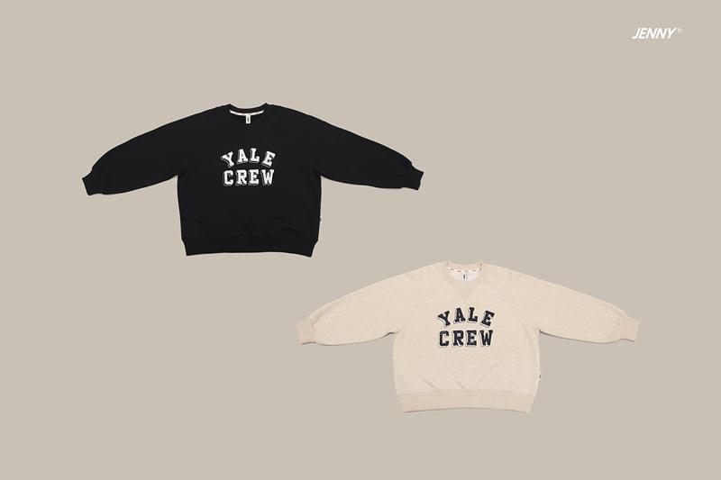 Jenny Basic - Korean Children Fashion - #todddlerfashion - Yale Sweatshirt - 10