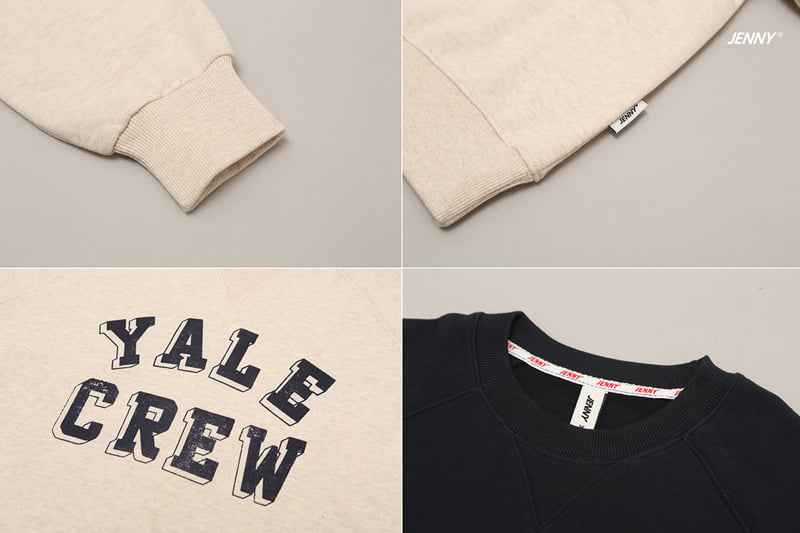 Jenny Basic - Korean Children Fashion - #toddlerclothing - Yale Sweatshirt - 11