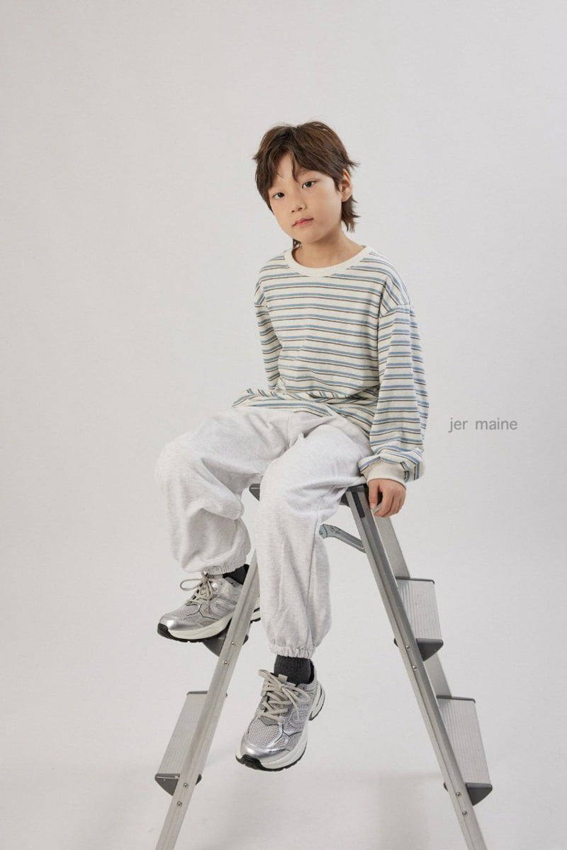 Jermaine - Korean Children Fashion - #Kfashion4kids - Flip Striped Tee - 11