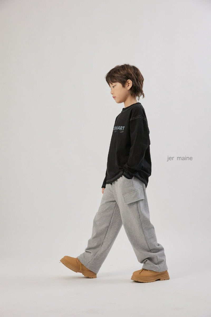 Jermaine - Korean Children Fashion - #Kfashion4kids - Wide Cargo Pants - 9