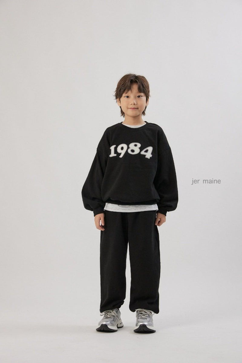 Jermaine - Korean Children Fashion - #childofig - 1984 Embroidery Sweatshirt - 8