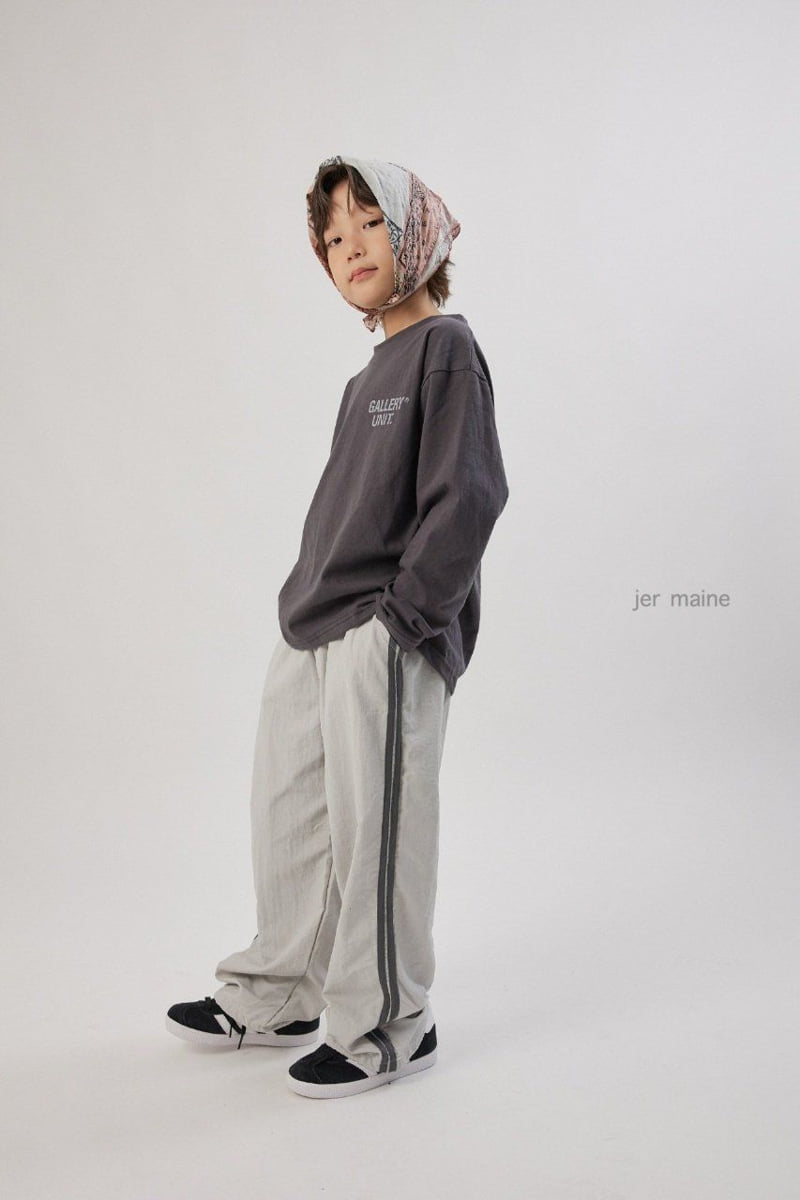 Jermaine - Korean Children Fashion - #childofig - Line Bonding Pants - 12