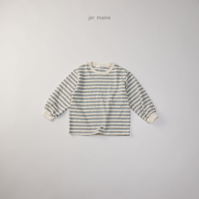 Jermaine - Korean Children Fashion - #childofig - Flip Striped Tee - 4