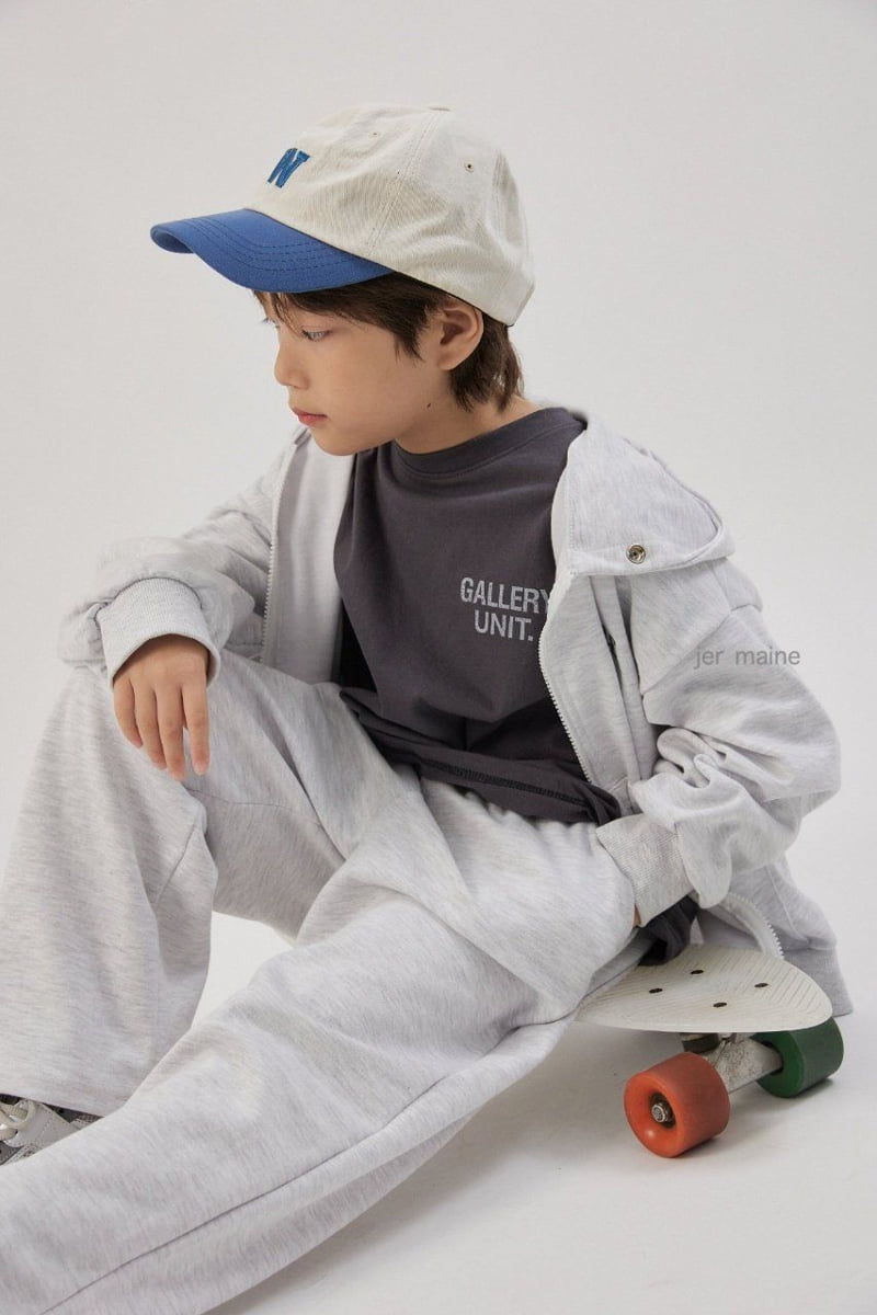 Jermaine - Korean Children Fashion - #designkidswear - JE Hood Zip-Up - 11