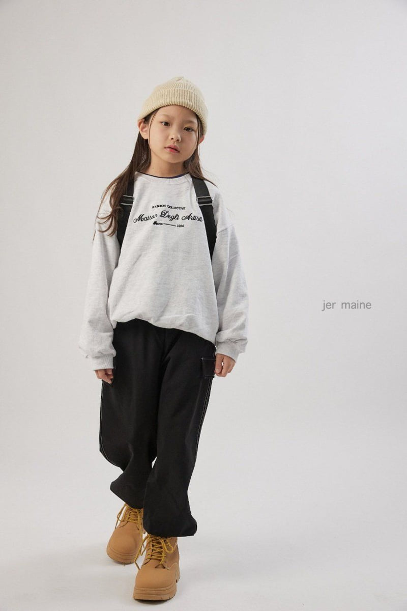 Jermaine - Korean Children Fashion - #designkidswear - Maison Deli Sweatshirt - 8