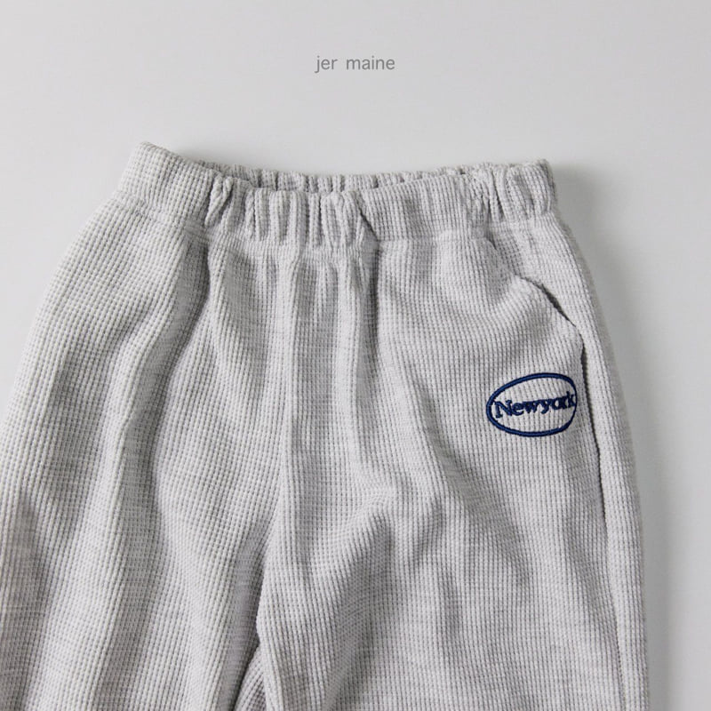 Jermaine - Korean Children Fashion - #designkidswear - New York Waffle Pants - 6