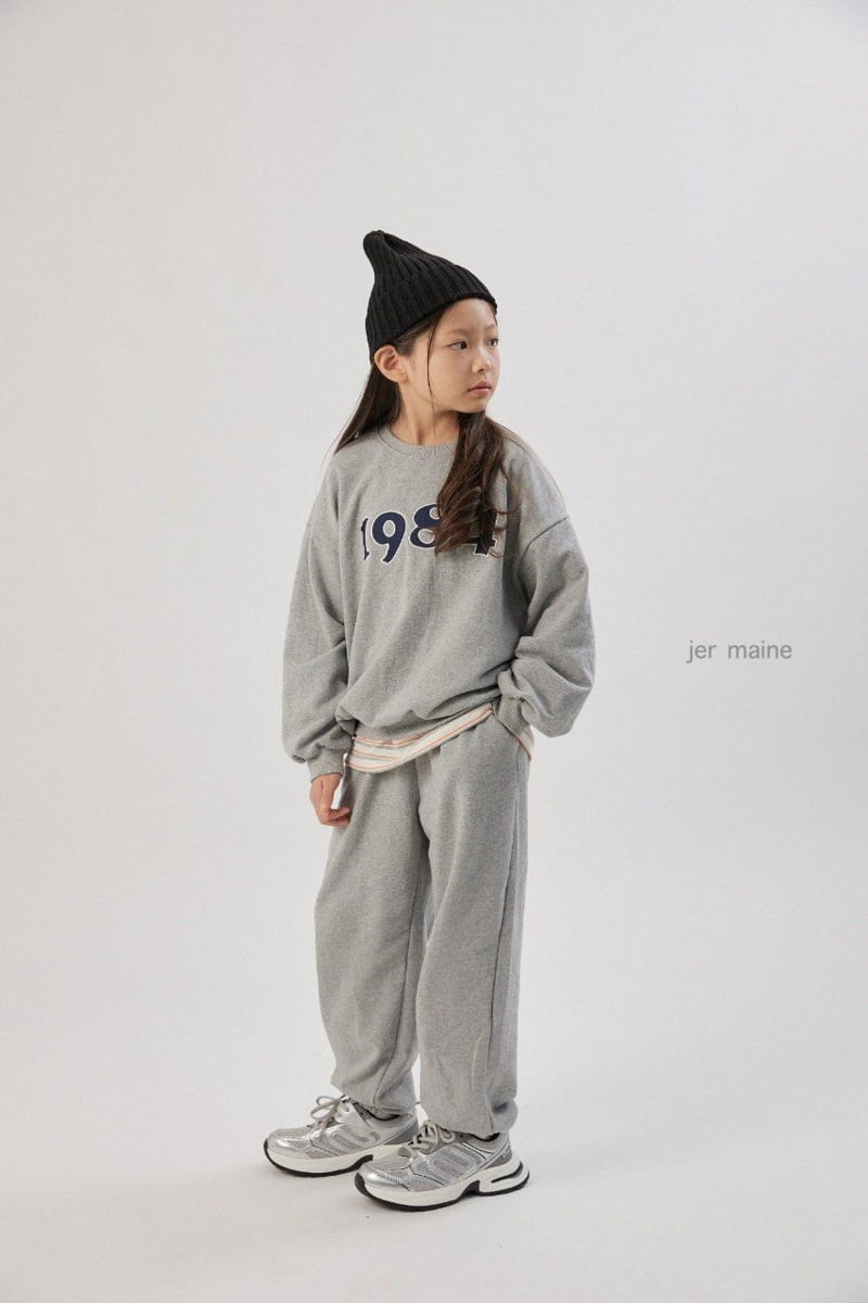 Jermaine - Korean Children Fashion - #discoveringself - 1984 Embroidery Sweatshirt - 11