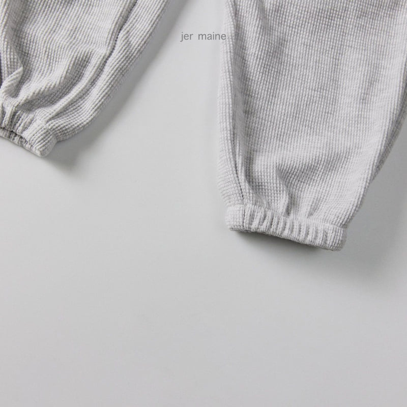 Jermaine - Korean Children Fashion - #discoveringself - New York Waffle Pants - 7