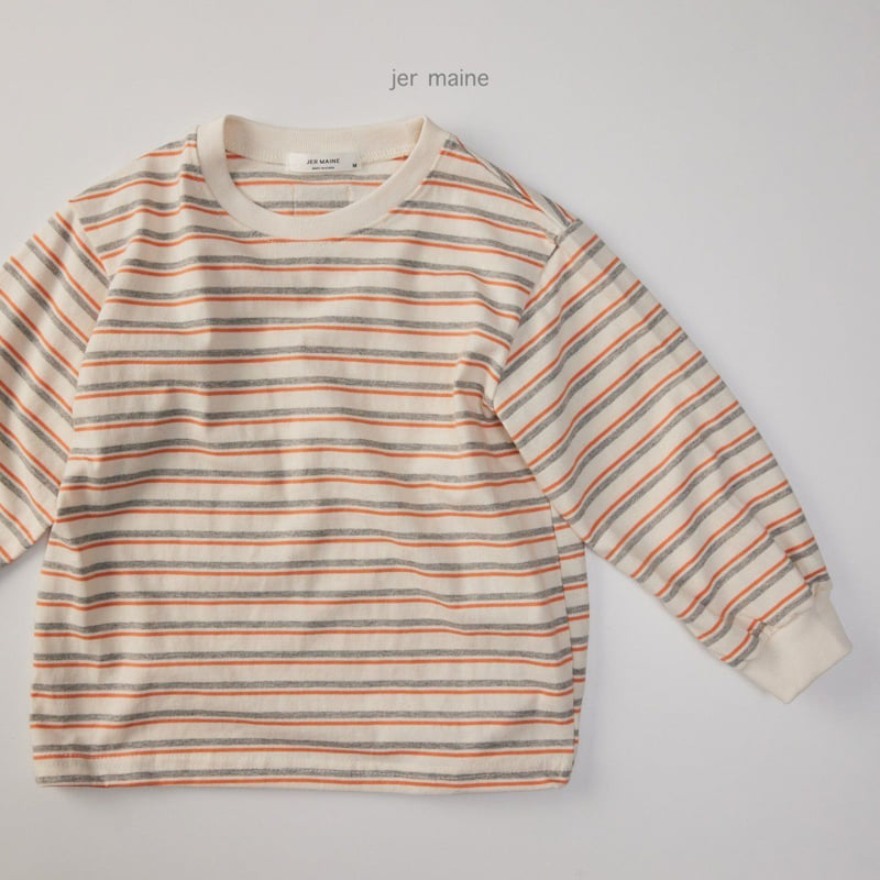 Jermaine - Korean Children Fashion - #discoveringself - Flip Striped Tee - 6