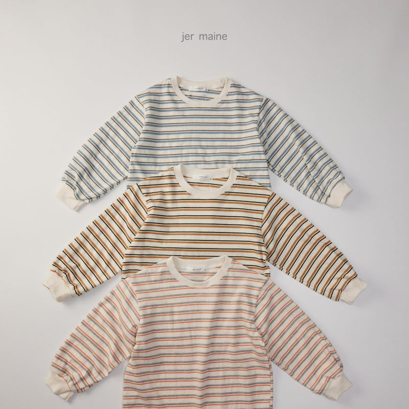Jermaine - Korean Children Fashion - #fashionkids - Flip Striped Tee - 7