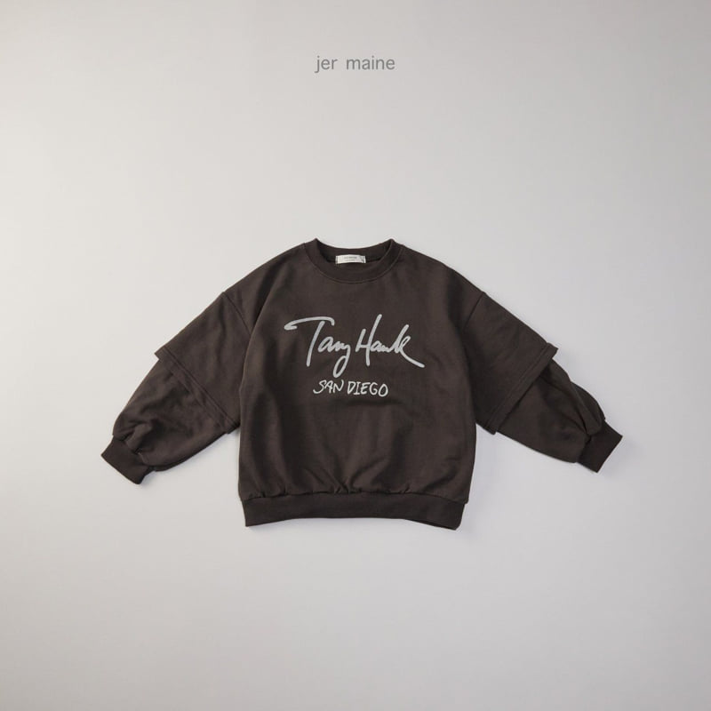 Jermaine - Korean Children Fashion - #discoveringself - Dual Layer Sweatshirt - 4