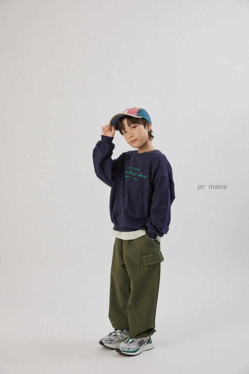 Jermaine - Korean Children Fashion - #kidsshorts - Maison Deli Sweatshirt - 11