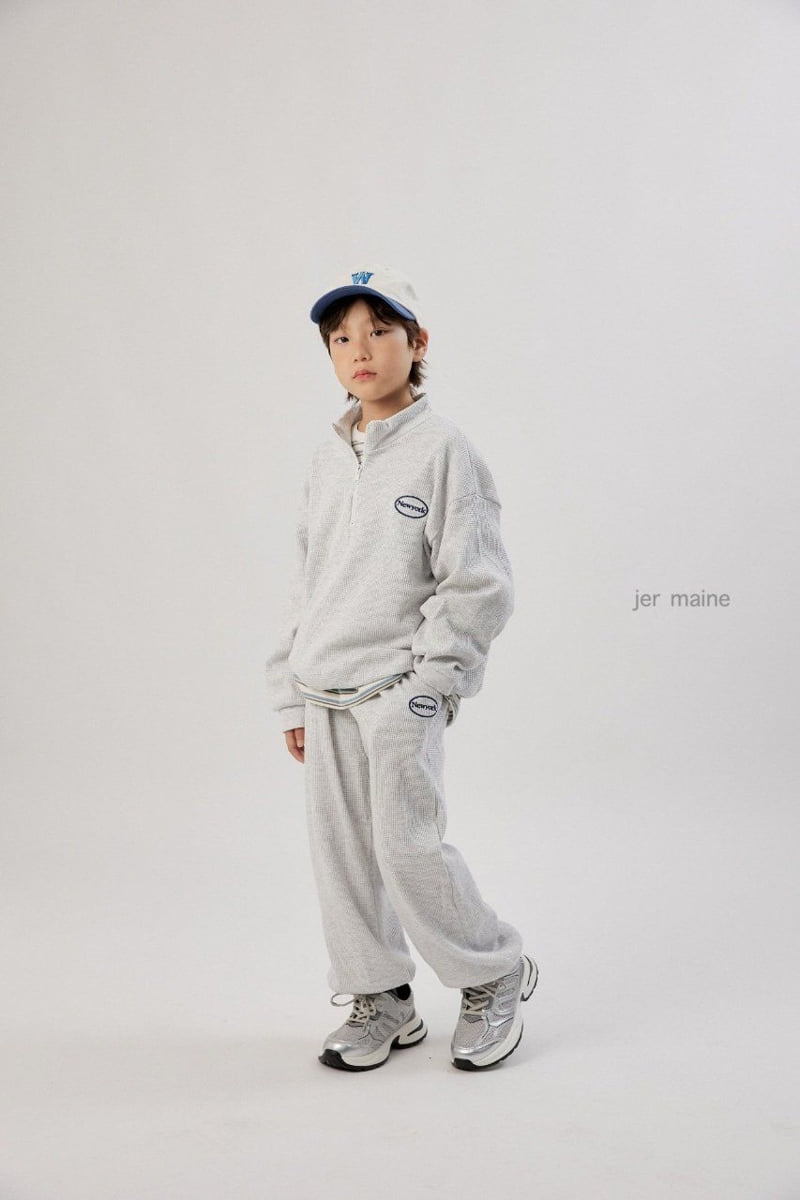 Jermaine - Korean Children Fashion - #kidsstore - New York Waffle Pants - 10