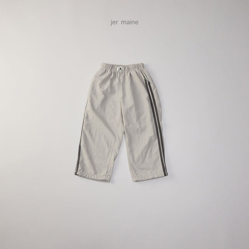 Jermaine - Korean Children Fashion - #kidsshorts - Line Bonding Pants - 4