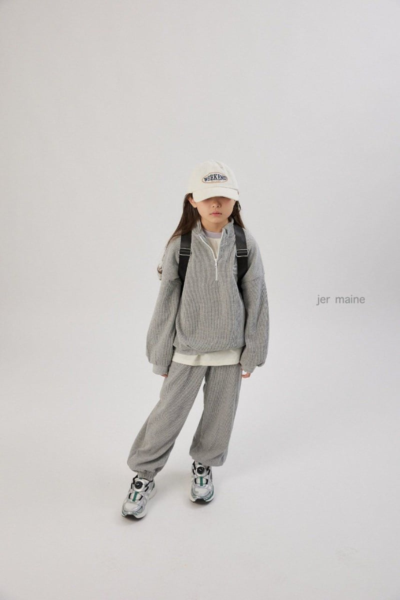 Jermaine - Korean Children Fashion - #kidzfashiontrend - New York Waffle Pants - 11