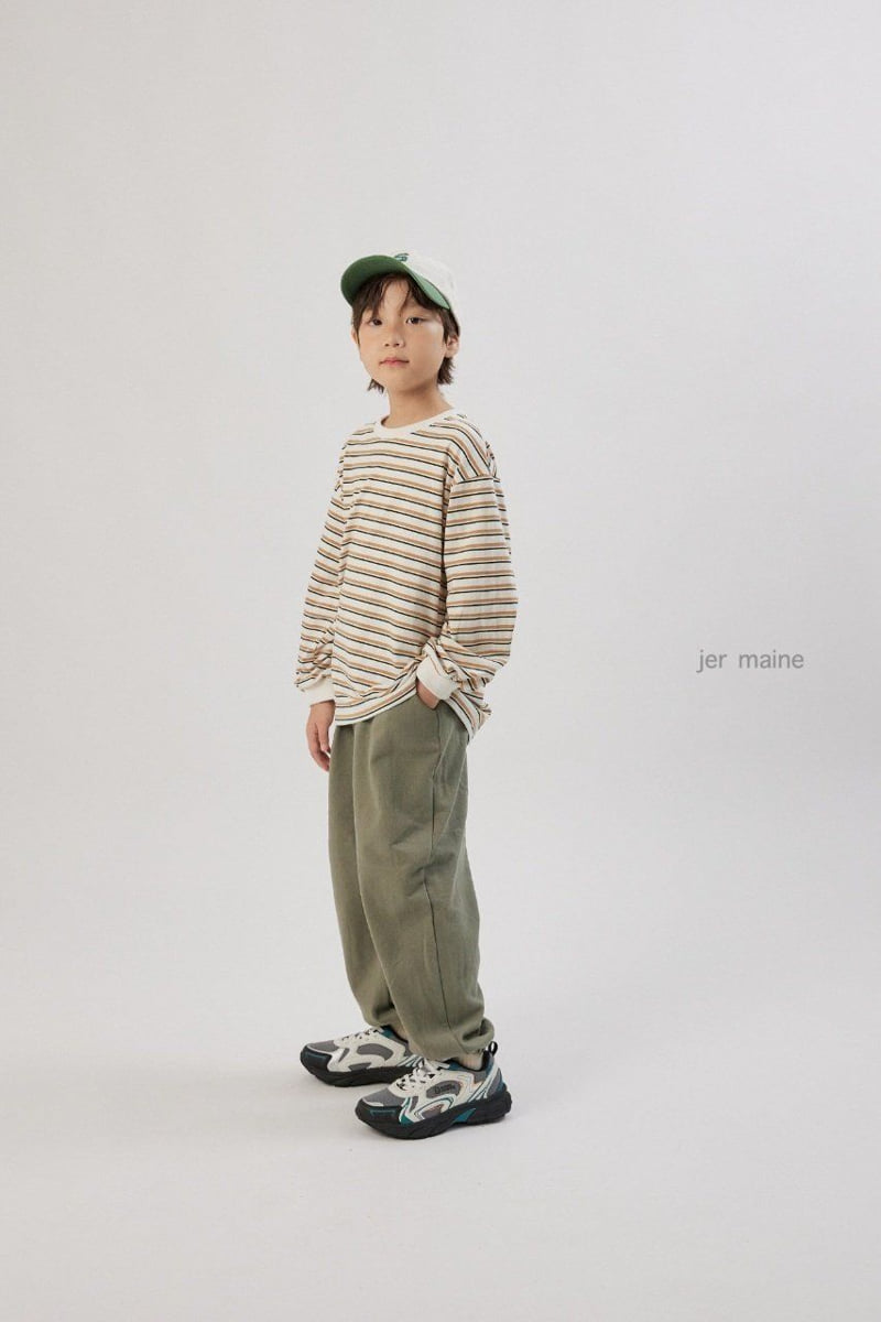 Jermaine - Korean Children Fashion - #kidzfashiontrend - Flip Striped Tee - 10