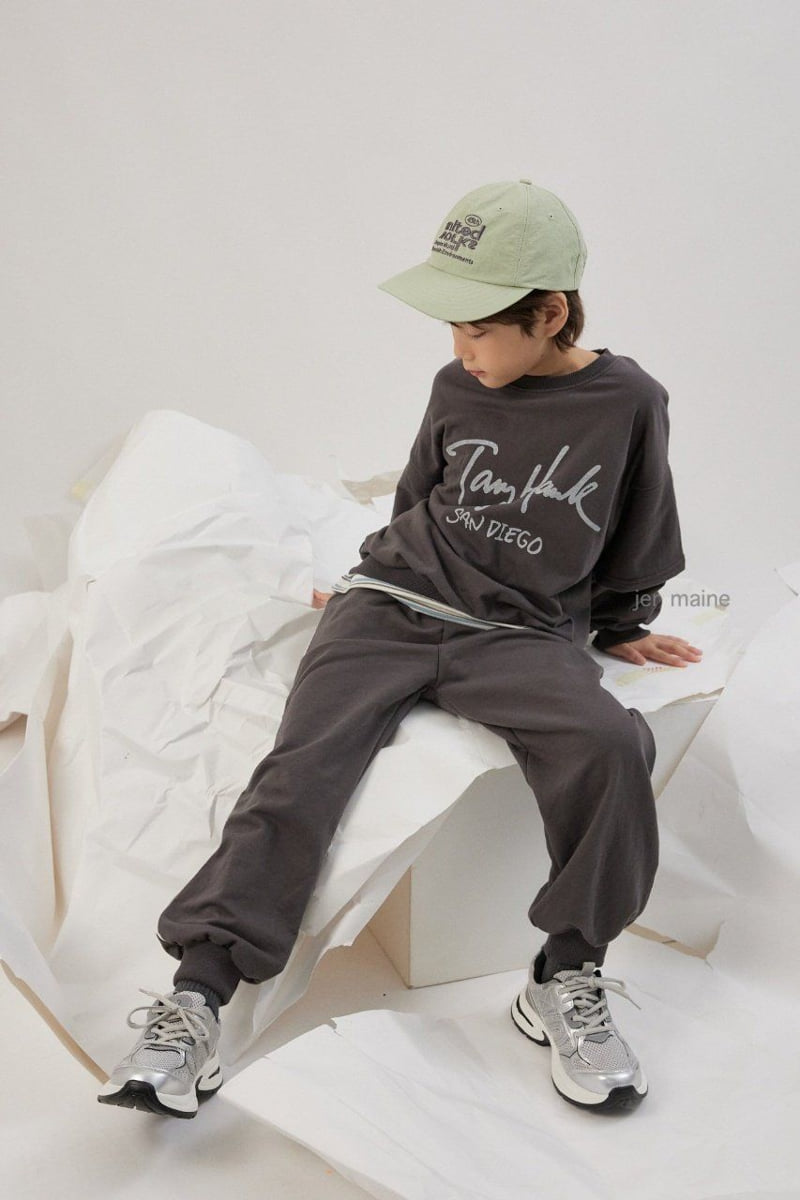 Jermaine - Korean Children Fashion - #kidzfashiontrend - Piping Cuff Pants - 9
